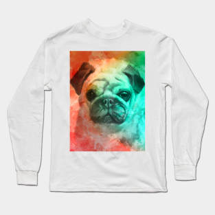 The Pug Long Sleeve T-Shirt